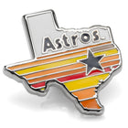 MLB Houston Astros Tequila Sunrise Lapel Pin - SARTORO666