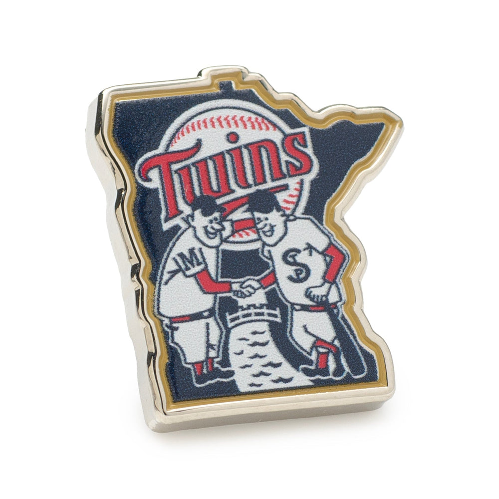MLB Minnesota Twins Minnie &amp; Paul Lapel Pin100