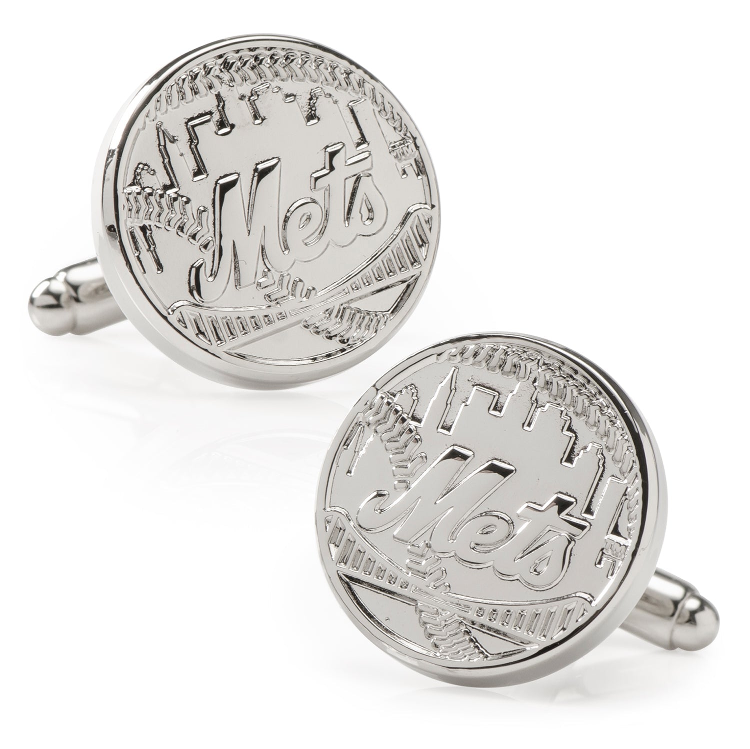 MLB New York Mets Silver Edition Cufflinks29