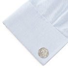 MLB New York Mets Silver Edition Cufflinks - SARTORO181