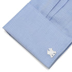 MLB New York Yankees Silver Logo Cufflinks - SARTORO724