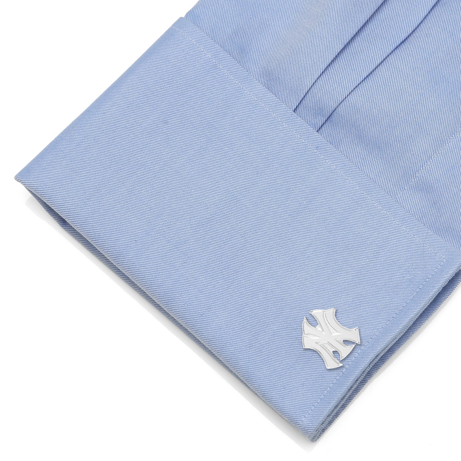 MLB New York Yankees Silver Logo Cufflinks315