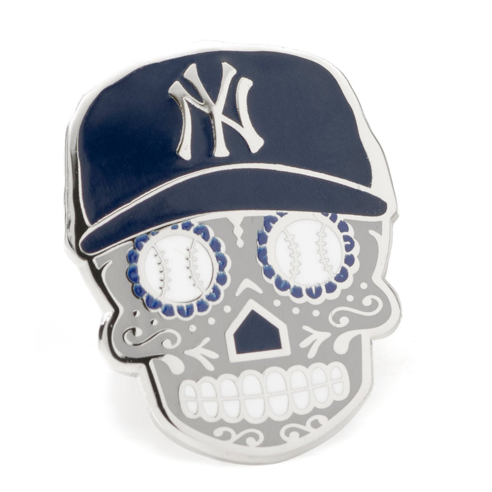 MLB New York Yankees Sugar Skull Lapel Pin79