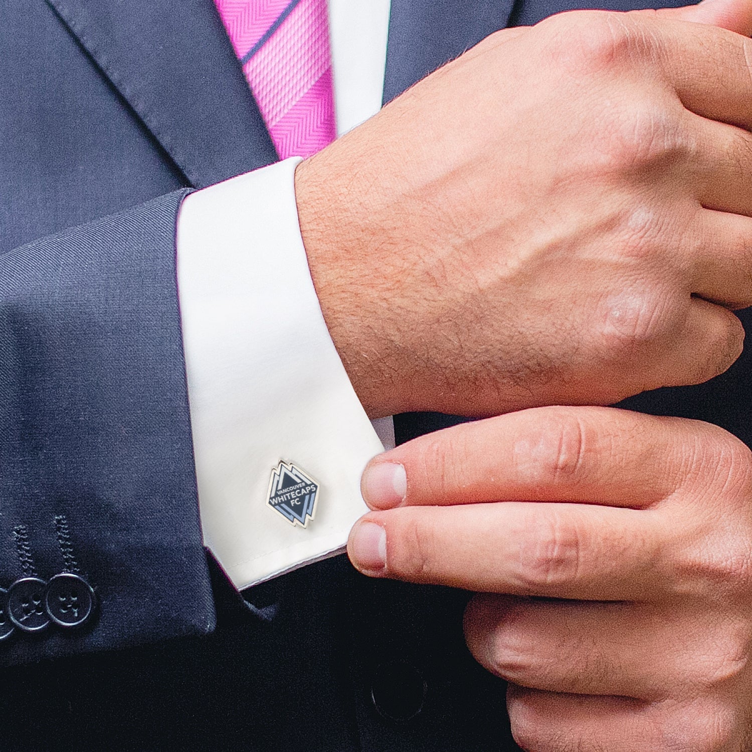 MLS Vancouver Whitecaps FC Cufflinks - SARTORO689