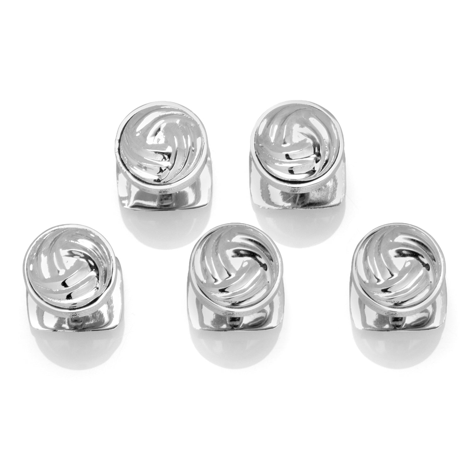 Modern Knot Sterling Silver 5-Studs793