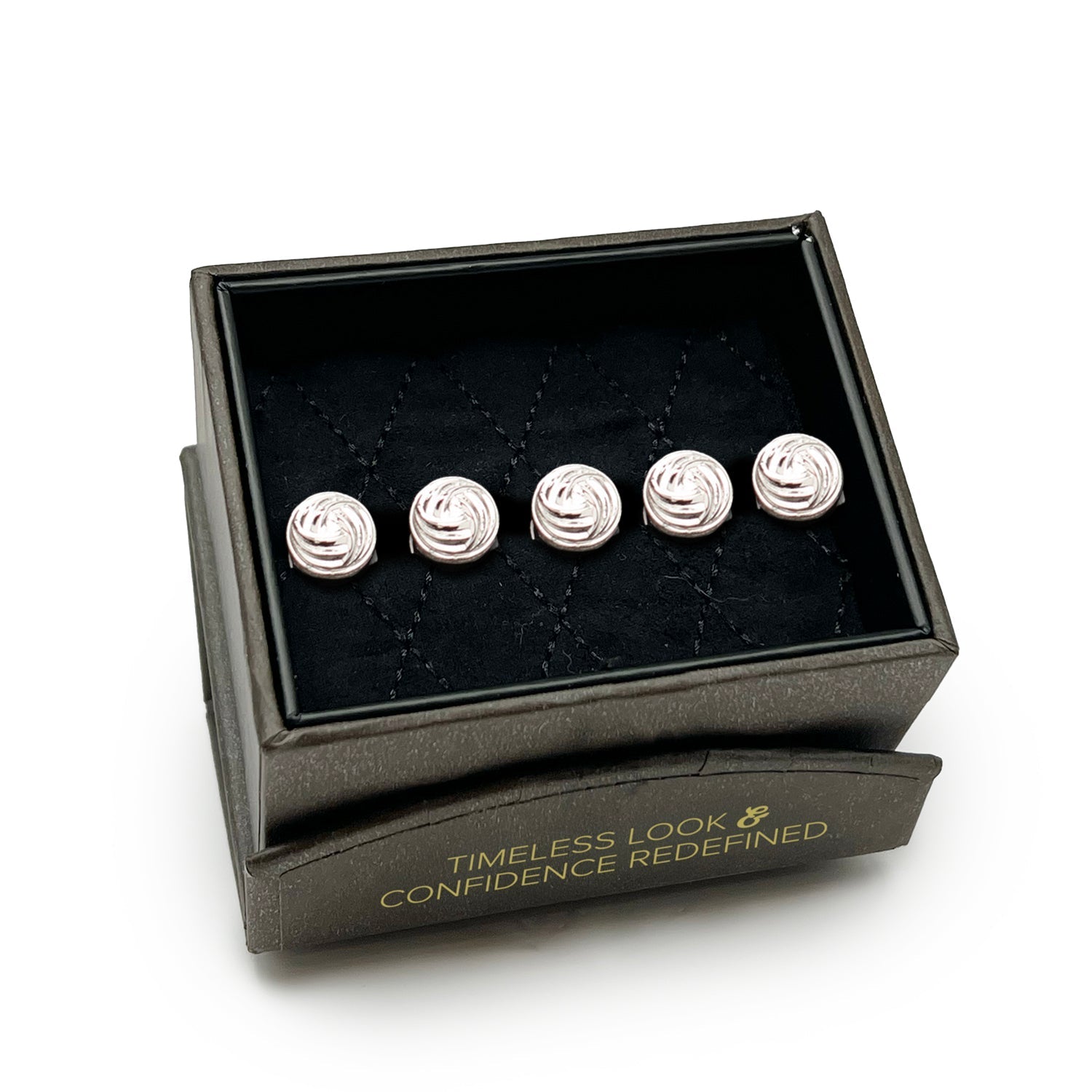 Modern Knot Sterling Silver 5-Studs - SARTORO832