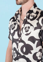 Mono Rose Silk Shirt - SARTORO94