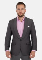 Monroe Shimmer Grey Jacket - SARTORO615