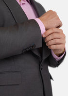 Monroe Shimmer Grey Jacket - SARTORO721