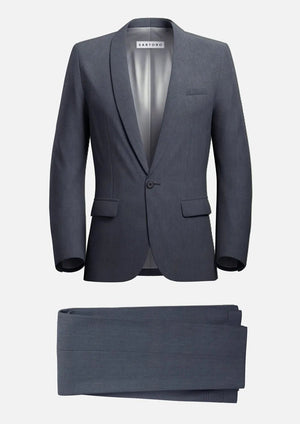 Monroe Shimmer Grey Suit