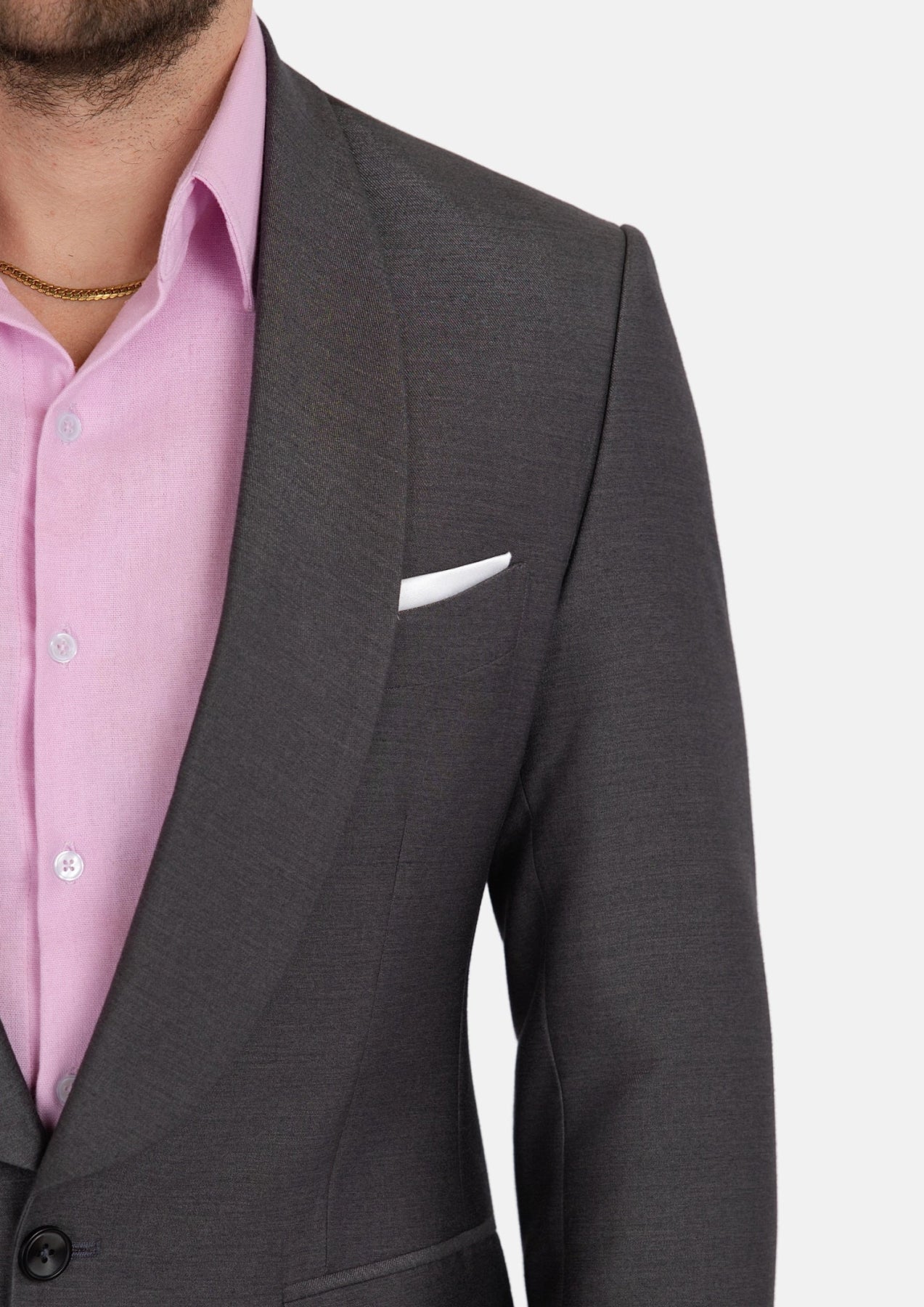 Monroe Shimmer Grey Suit