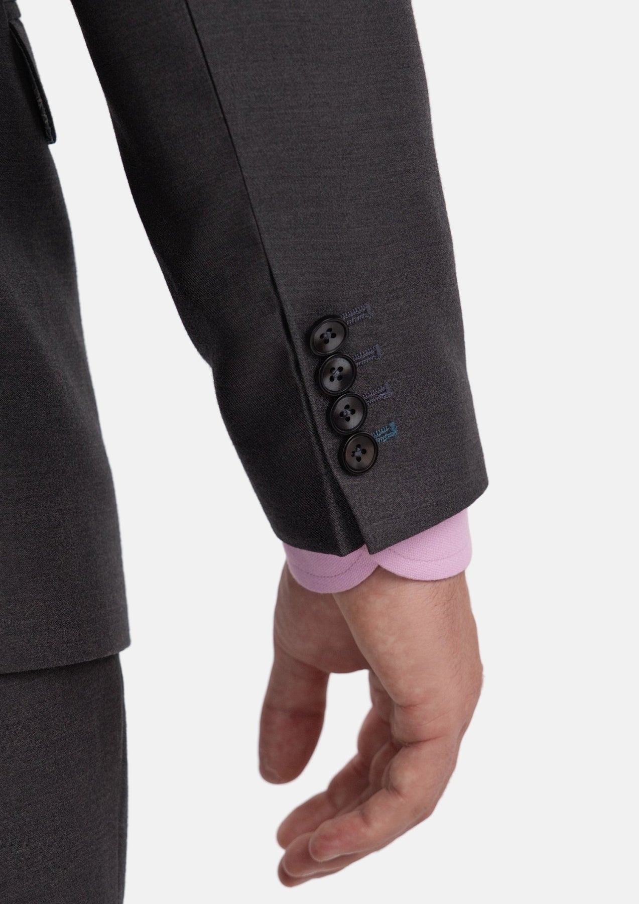 Monroe Shimmer Grey Suit - SARTORO