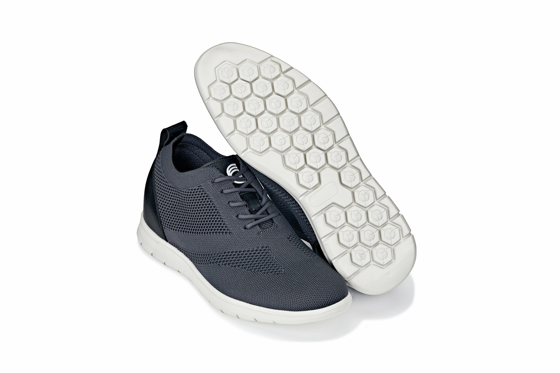 Moon Gray Lace Up Casual Walker - 2703