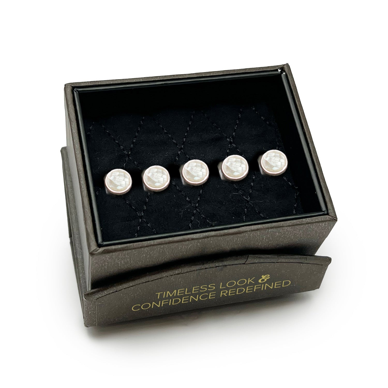Mosaic Mother of Pearl 5-Studs - SARTORO716