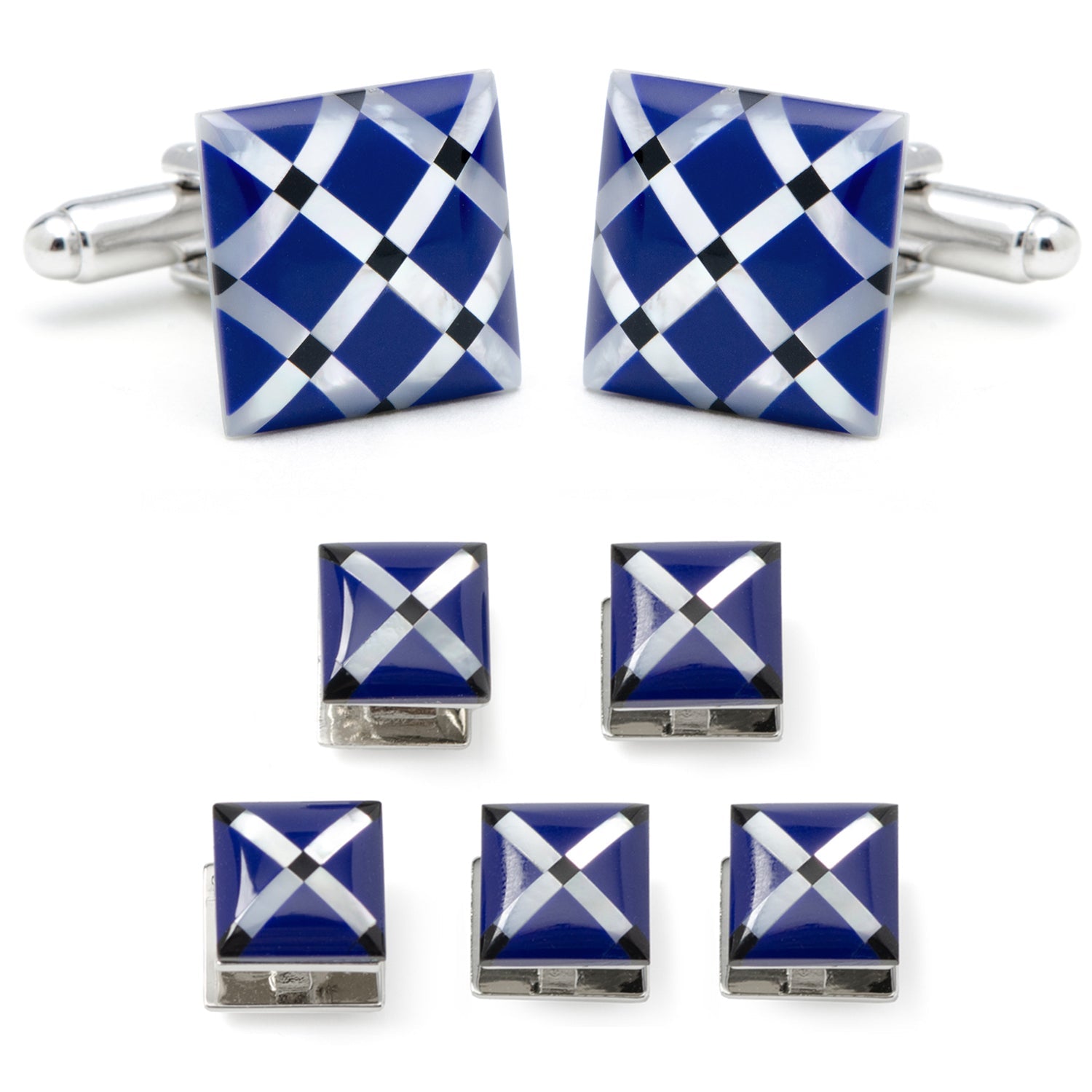 Mother of Pearl Diamond 5-Stud Set941