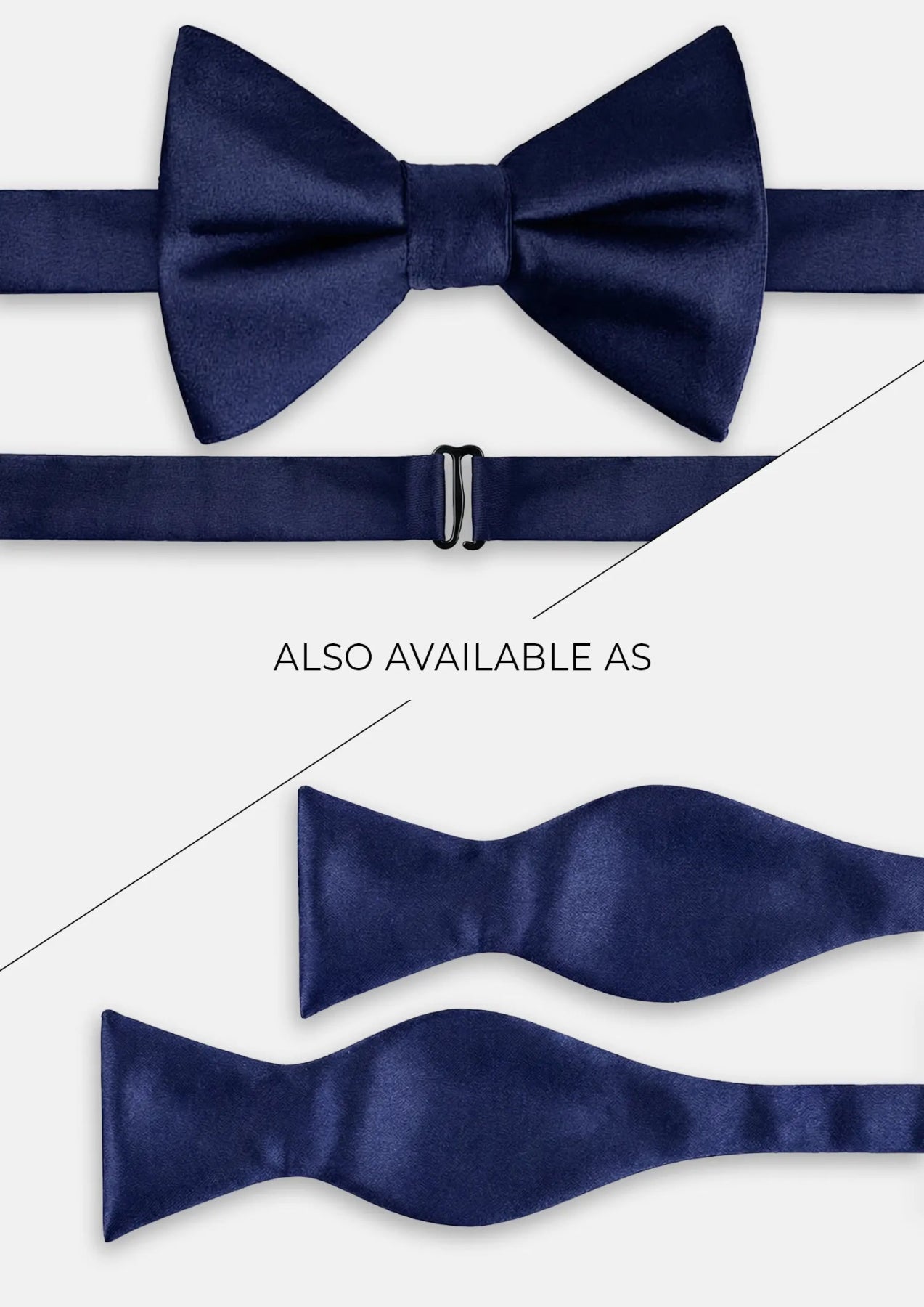 Navy Blue Tie - SARTORO69