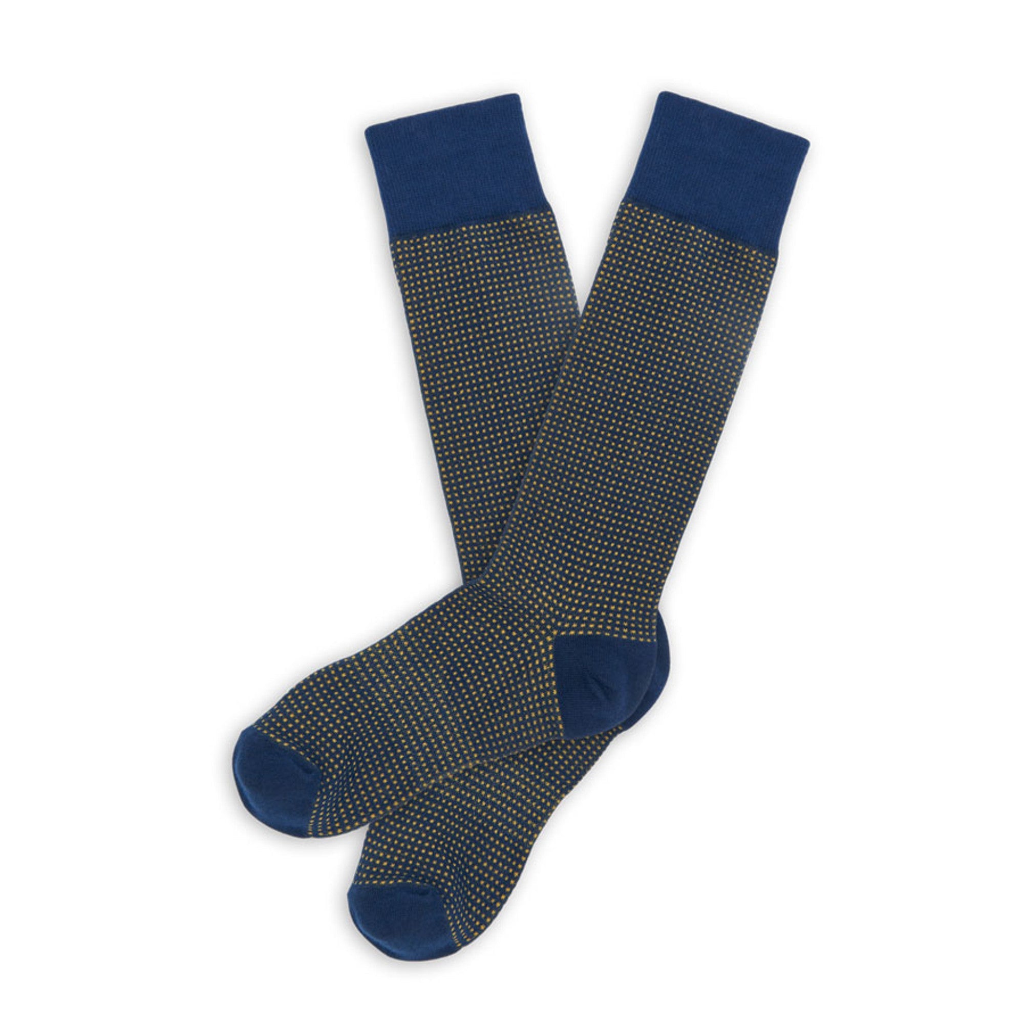  Gold Birdseye Dress Socks456
