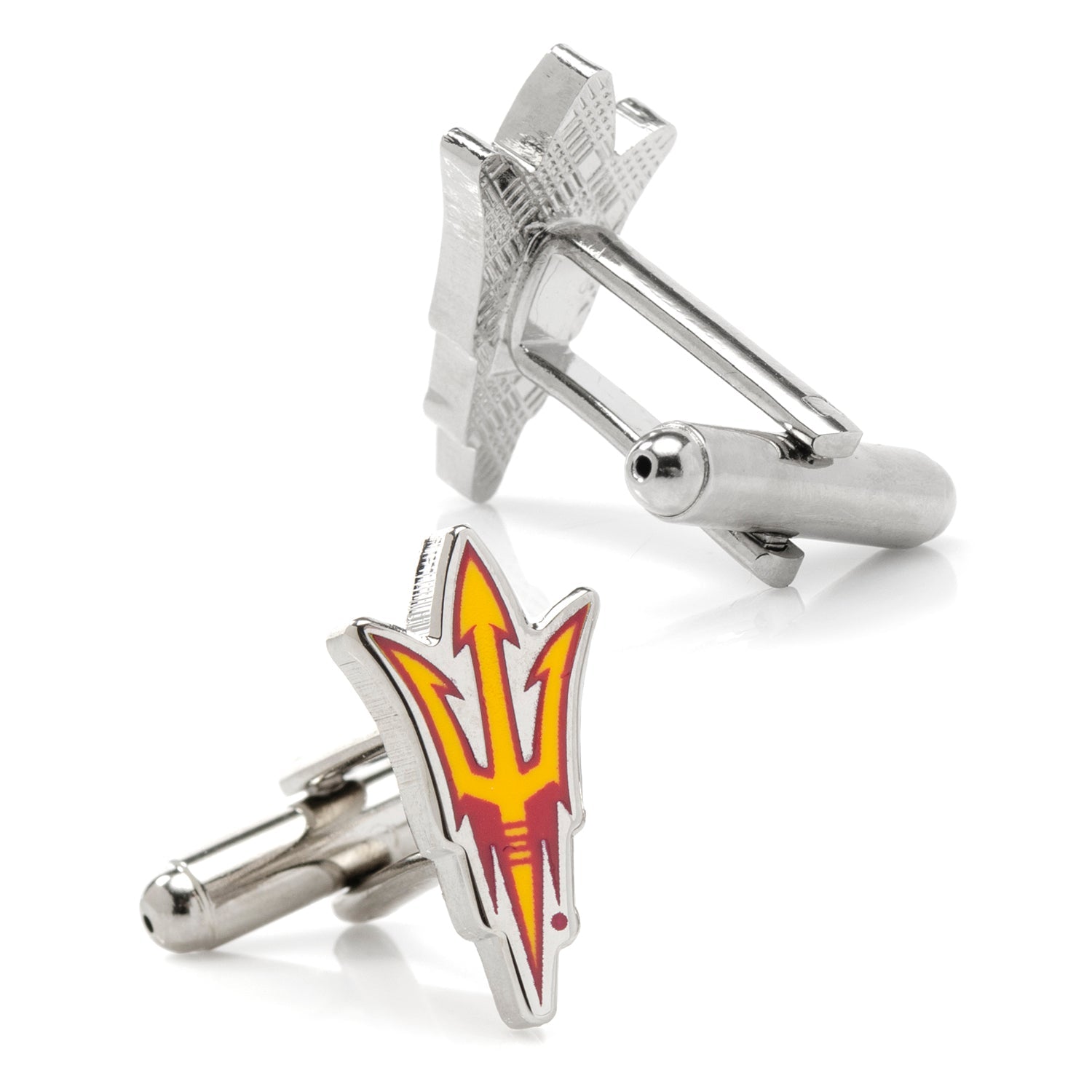 NCAA Arizona State University Sun Devils Pitchfork Cufflinks - SARTORO399