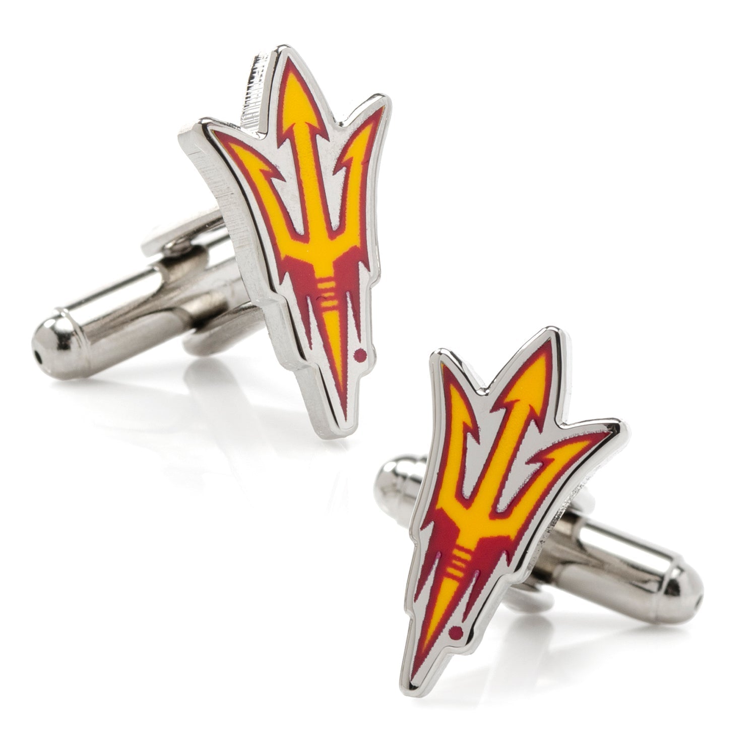 NCAA Arizona State University Sun Devils Pitchfork Cufflinks674