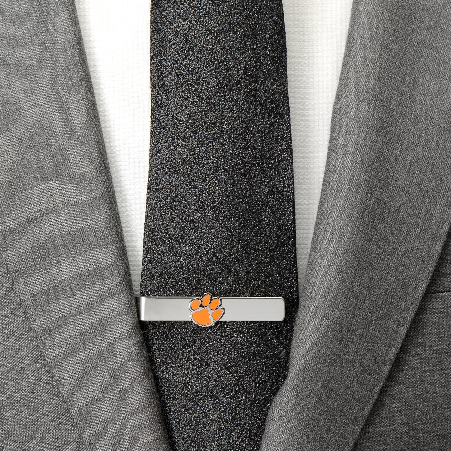 NCAA Clemson University Tigers Tie Bar - SARTORO74