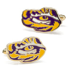 NCAA Gold LSU Tigers Cufflinks - SARTORO181