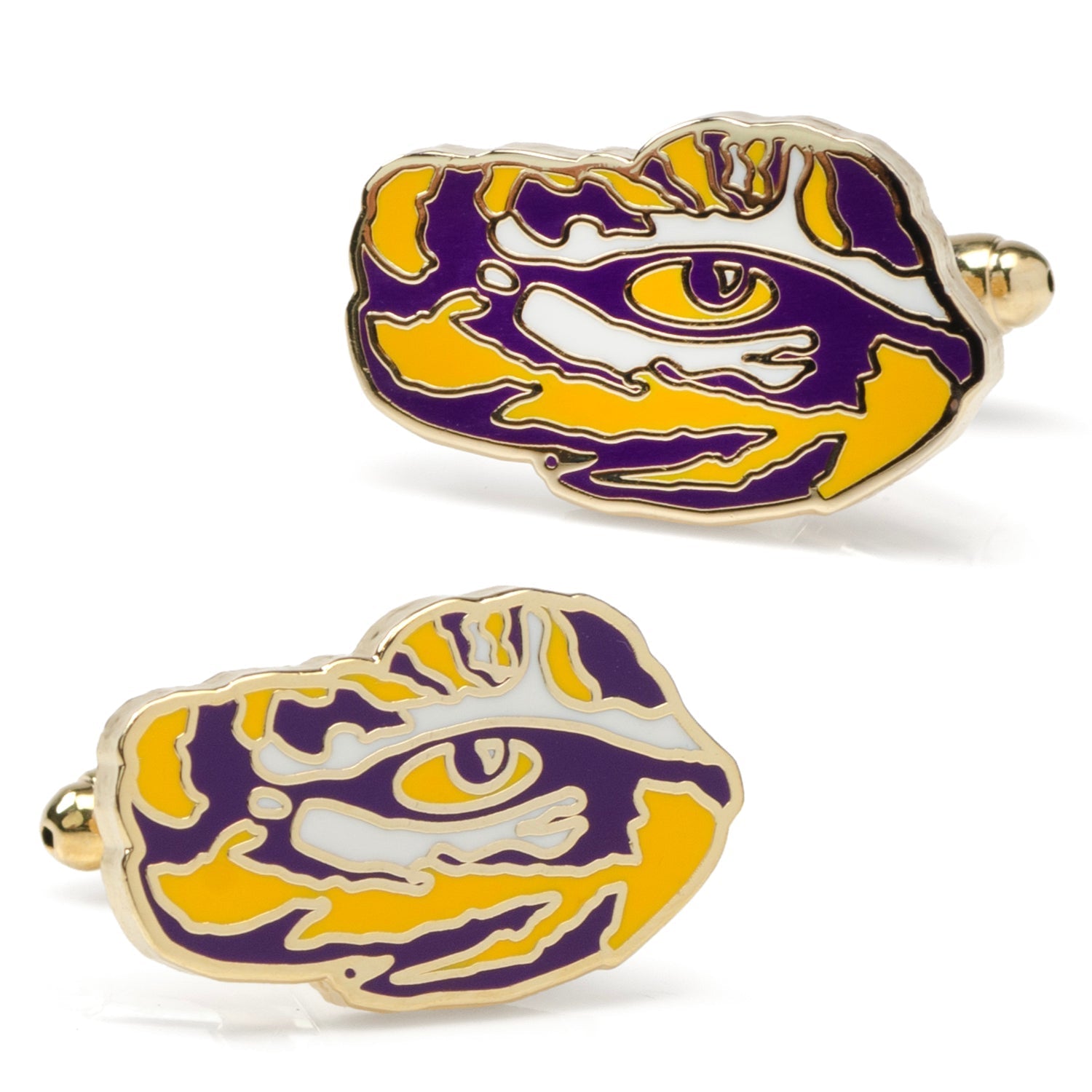 NCAA Gold LSU Tigers Cufflinks617