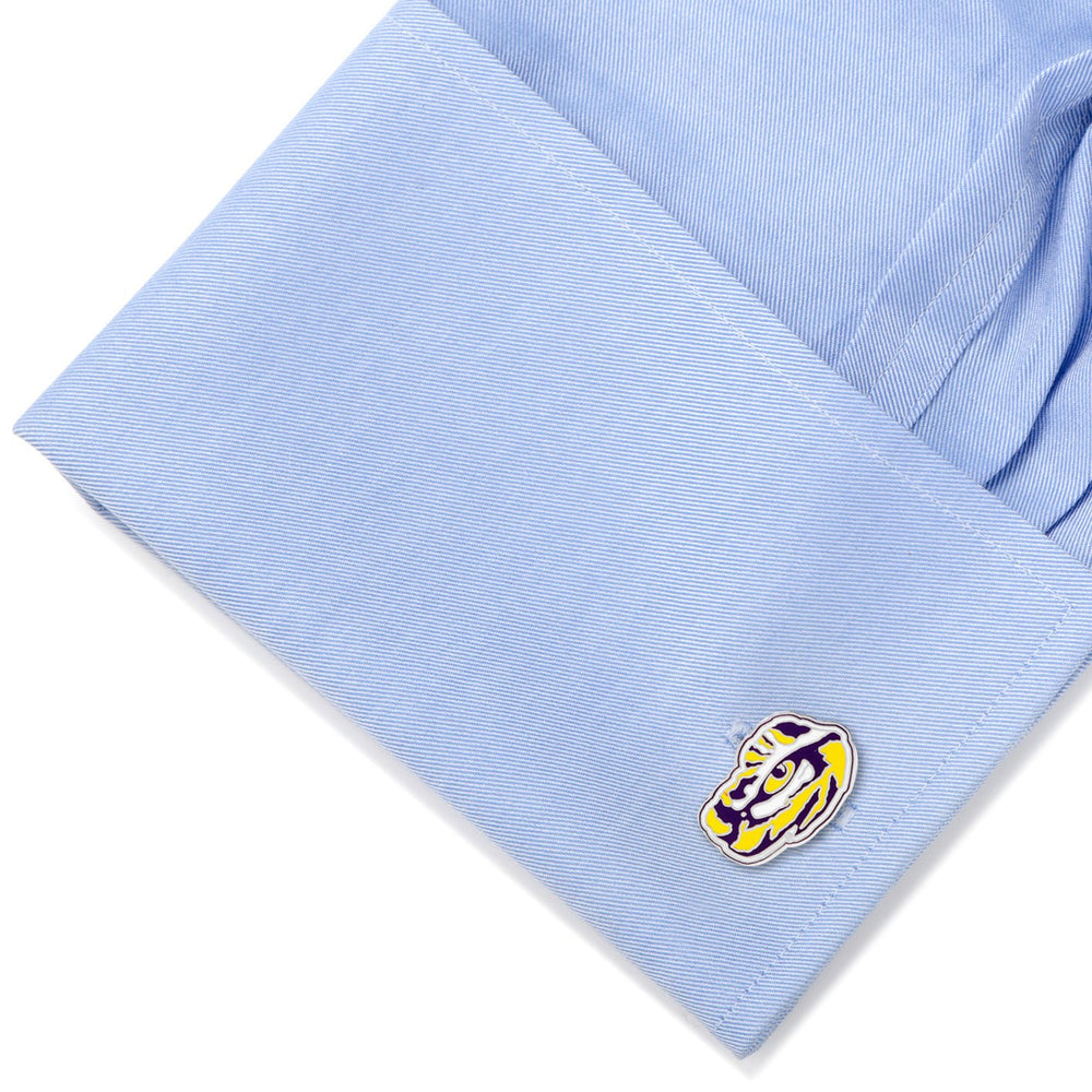 NCAA LSU Tiger's Eye Cufflinks807