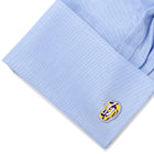 NCAA LSU Tiger's Eye Cufflinks - SARTORO46