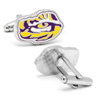 NCAA LSU Tiger's Eye Cufflinks - SARTORO152