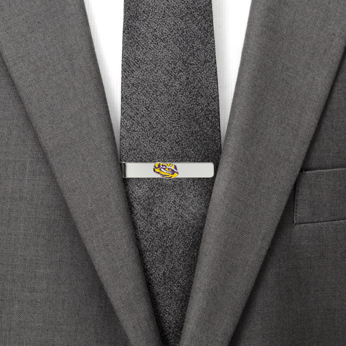 NCAA LSU Tiger's Eye Tie Bar - SARTORO392
