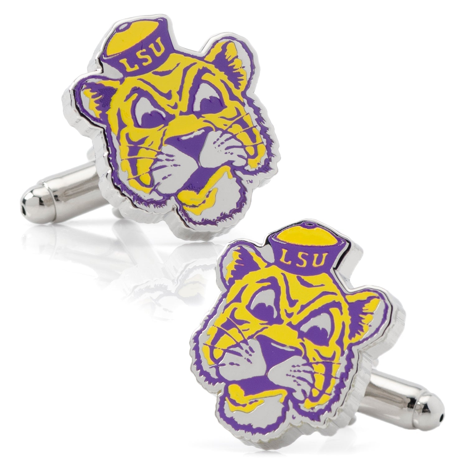 NCAA LSU Tigers Throwback Cufflinks551