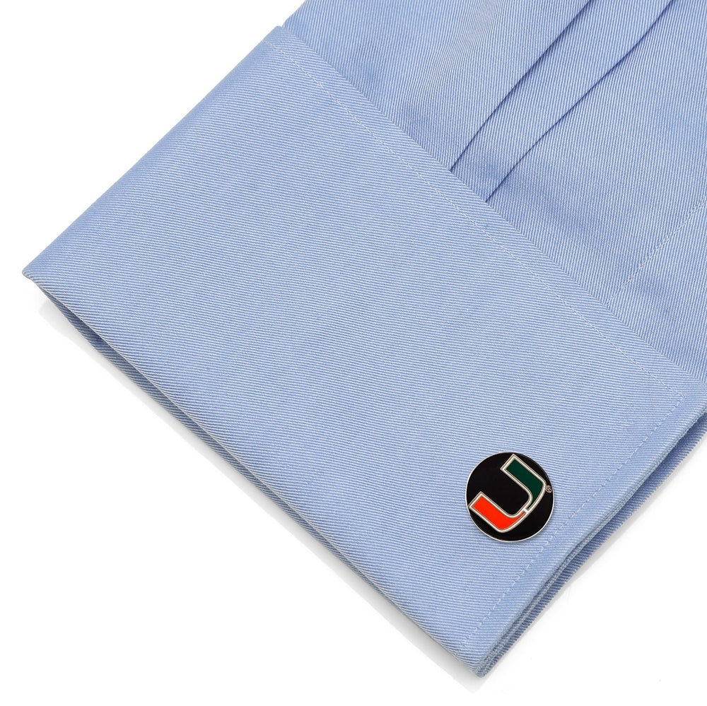 NCAA Miami Hurricanes Cufflinks934