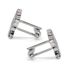 NCAA Nebraska Herbie Husker Mascot Cufflinks - SARTORO654
