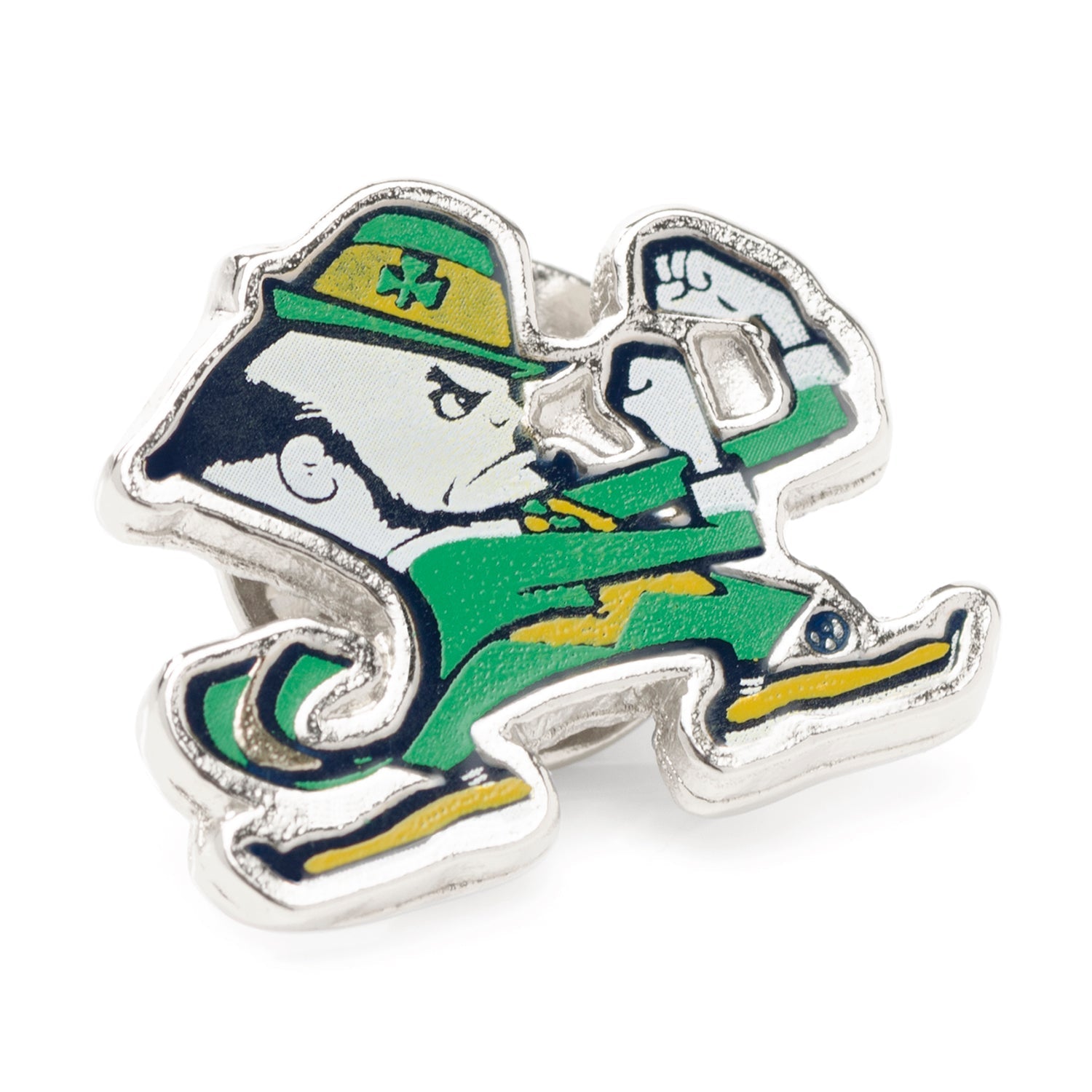 NCAA Notre Dame University Fighting Leprechaun Lapel Pin185