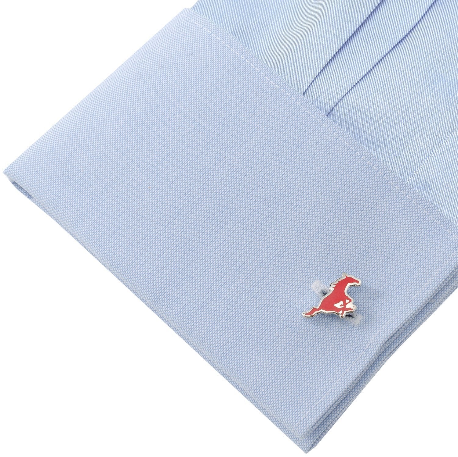 NCAA SMU Mustangs Cufflinks - SARTORO737