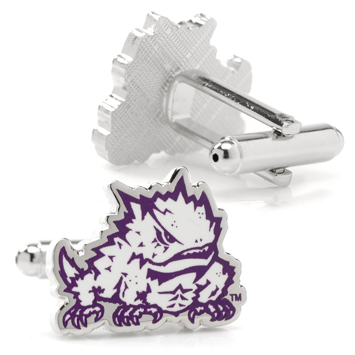 NCAA TCU Horned Frog Cufflinks - SARTORO209