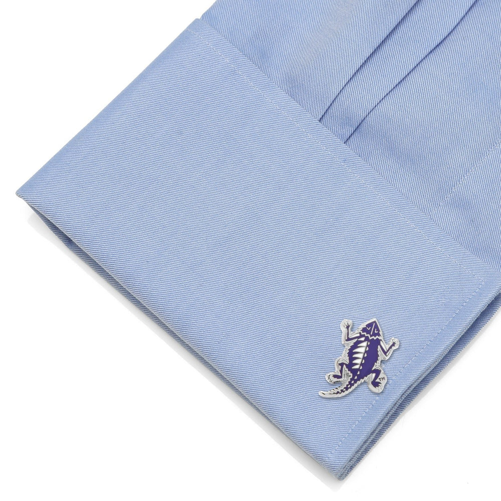 NCAA TCU Horned Frog Throwback Cufflinks358