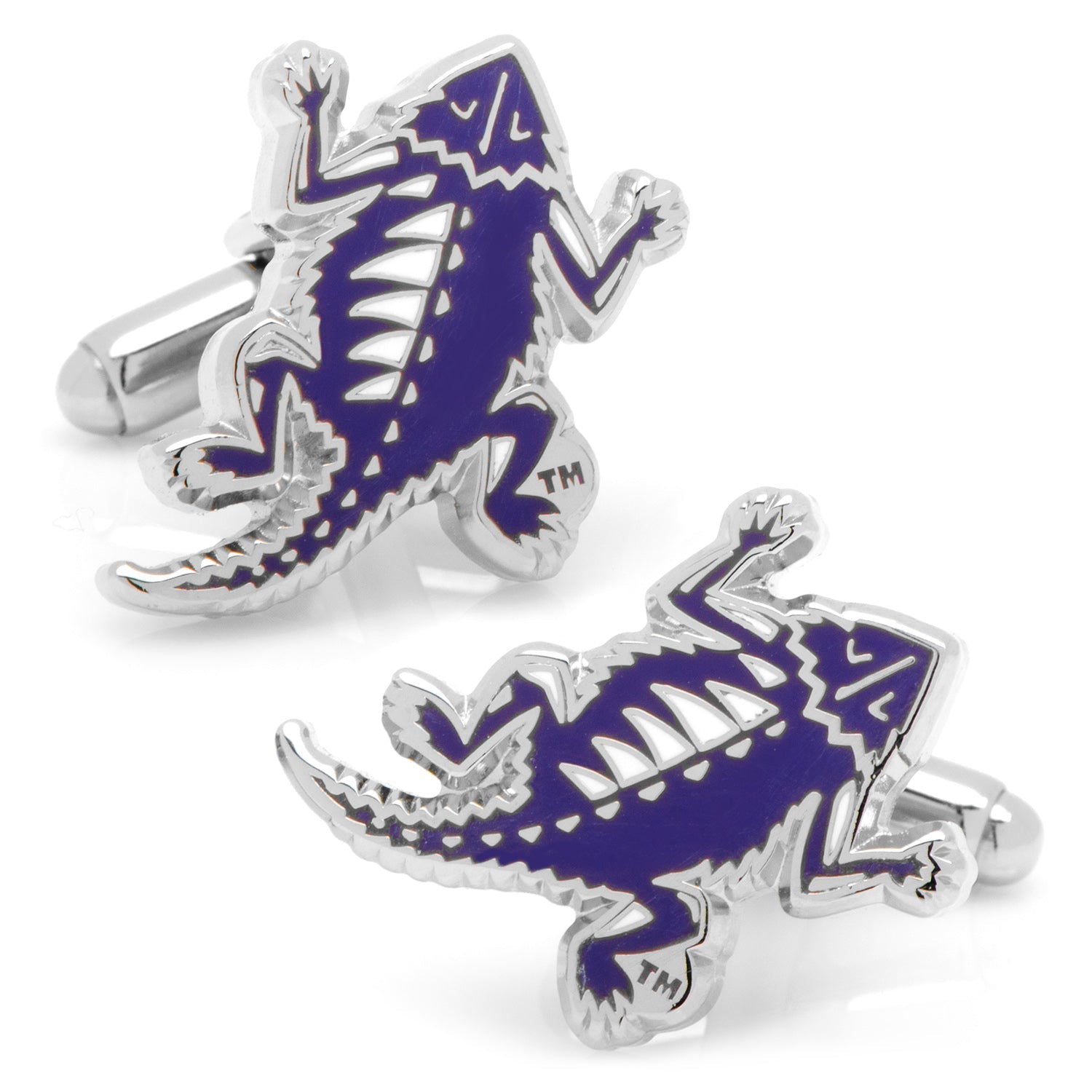 NCAA TCU Horned Frog Throwback Cufflinks357