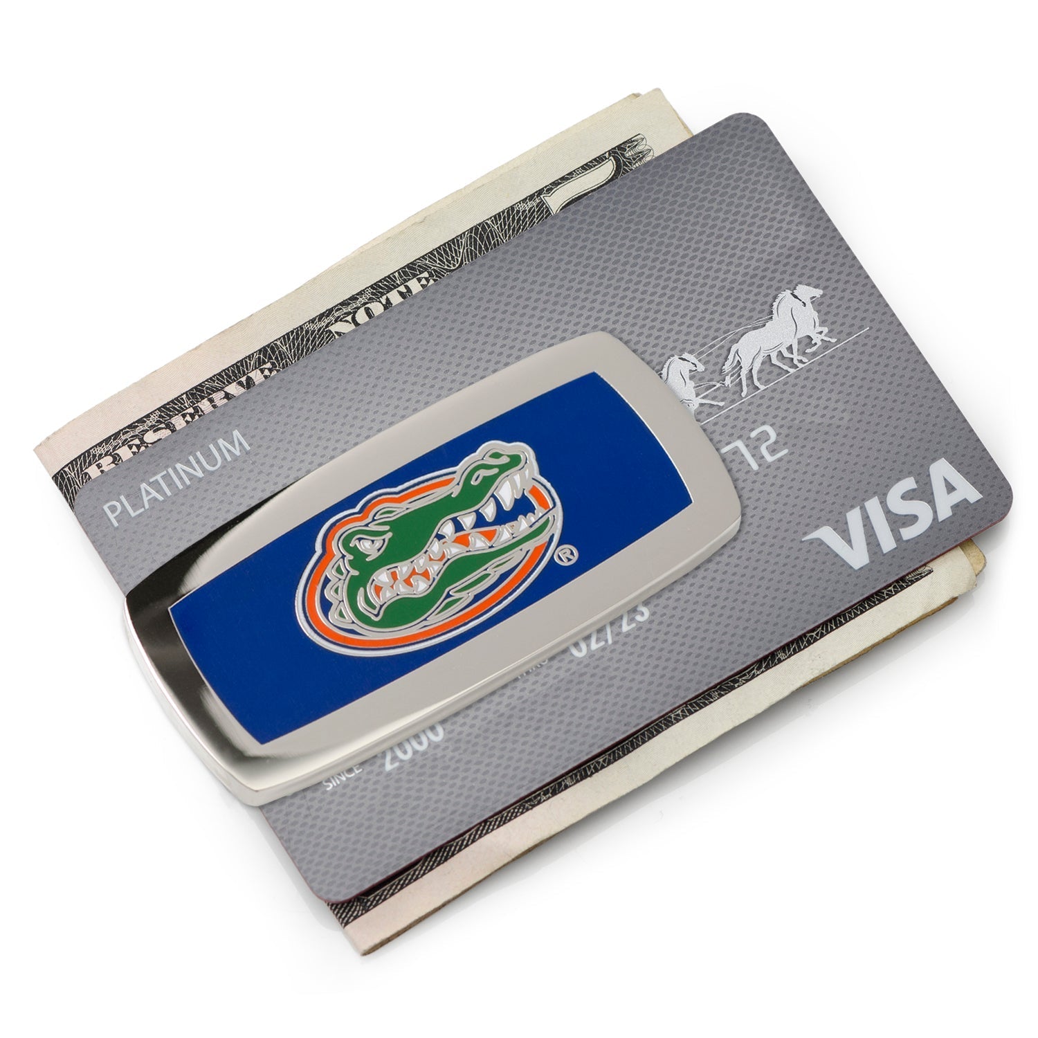 NCAA University of Florida Gators Cushion Money Clip - SARTORO897