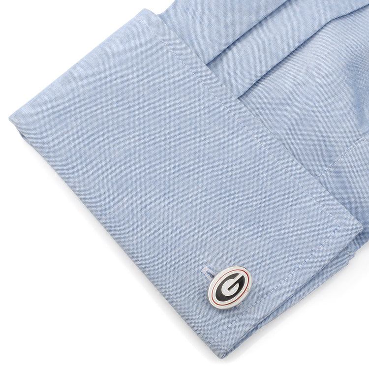 NCAA University of Georgia Bulldogs Cufflinks - SARTORO250