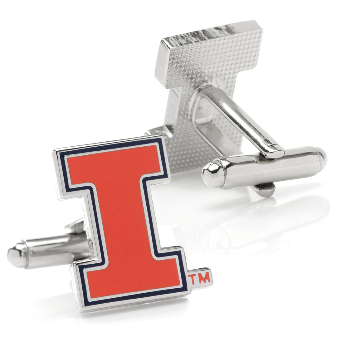 NCAA University of Illinois Fighting Illini Cufflinks - SARTORO159