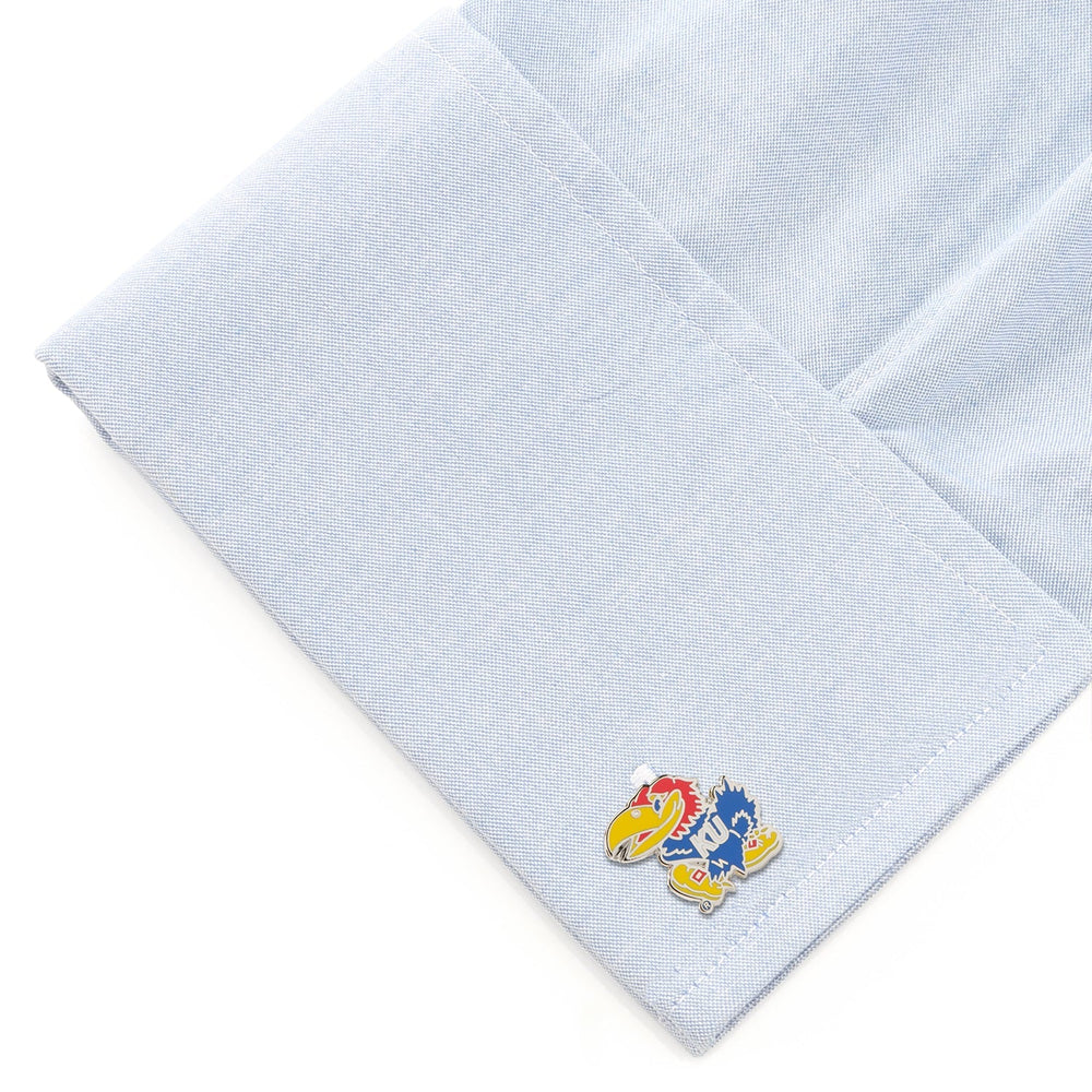 NCAA University of Kansas Jayhawks Cufflinks593