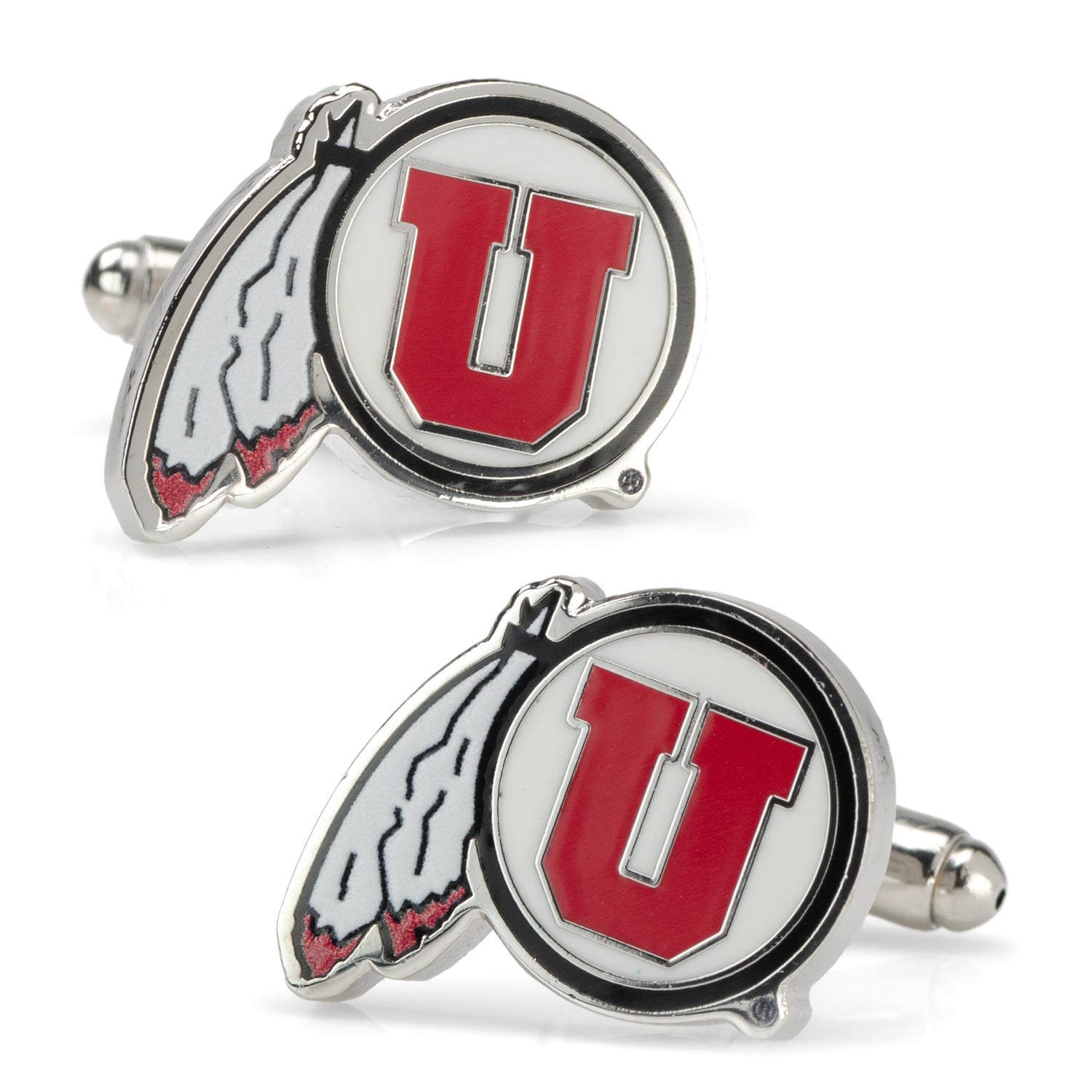 NCAA University of Utah Utes Cufflinks885