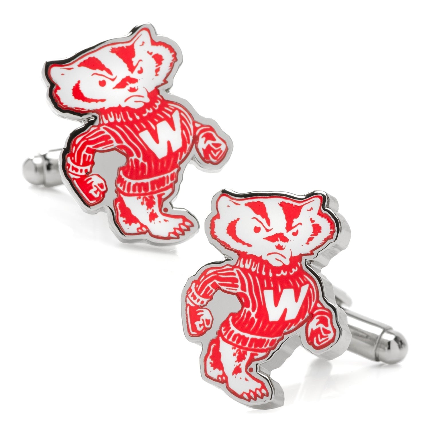 NCAA University of Wisconsin Badgers Throwback Cufflinks178