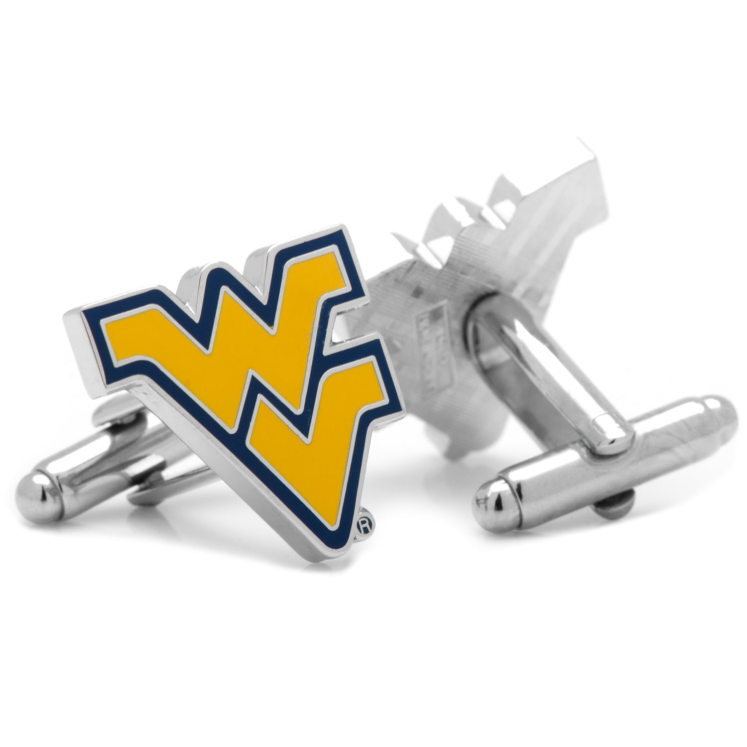 NCAA West Virginia Mountaineers Cufflinks - SARTORO887