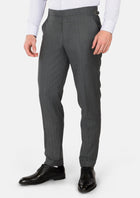 Nevada Grey Pinstripe Pants - SARTORO656