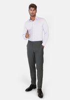 Nevada Grey Pinstripe Pants - SARTORO567