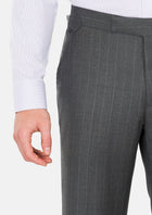 Nevada Grey Pinstripe Pants - SARTORO990