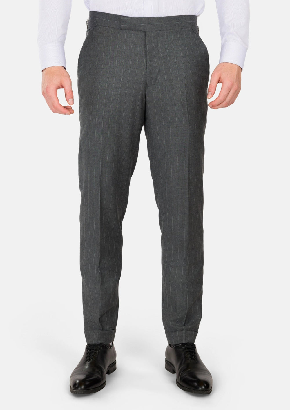Nevada Grey Pinstripe Pants191