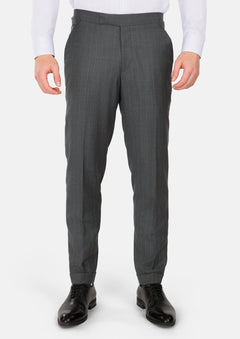 Nevada Grey Pinstripe Pants - SARTORO